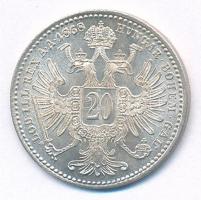 Ausztria 1868. 20kr Ag "Ferenc József" T:1- kis patina 
Austria 1868. 20 Kreuzer Ag "...