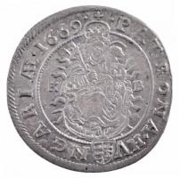 1669K-B 6kr Ag I. Lipót Körmöcbánya (2,98g) T:2 patina Hungary 1669K-B 6 Kreuzer Ag Leopold I Kremnitz (2,98g) C:XF patina Huszár: 1450., Unger II.: 1072.