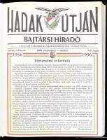 1996-1998 Hadak Útján. Bajtársi híradó számai egybekötve: XLVIII. évf. 1996. szept.-okt. (1956-1996,...
