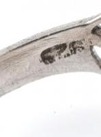 Ezüst(Ag) vegyes ékszert tétel, jelzéssel és jelzés nélkül, bruttó: 40,1 g