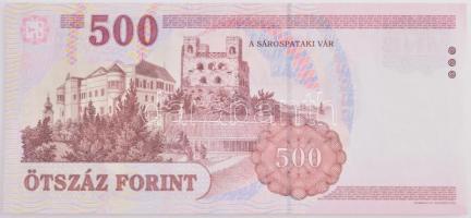 2008. 500Ft "ED 3032211" T:III szép papír