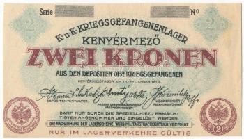 Kenyérmező / Hadifogolytábor 1916. január 15. 2K sorozat- és sorszám nélkül T:I-
Hungary / Kenyérme...