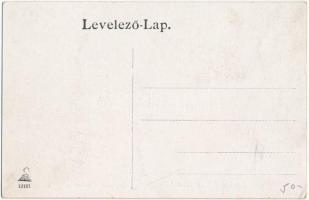 Debrecen, Nagyerdei indóház, vasútállomás, a Debreczeni Helyi Vasút Rt. (DHV) kisvasútja a megállóba...