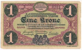 Zalaegerszeg / hadifogolytábor 1916. augusztus 15. 1K arab sorozat és sorszámmal, "MS" jel...
