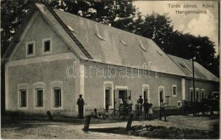 1913 Kóka, Túrák János hengermalom. Pottok fényképész Tápiósáp (EK)