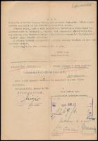 1945 Kimutatás a háborús bűnösökről a fegyverszüneti egyezményhez. Nevek felsorolásával Féja Gézától...