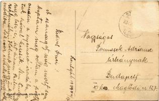 1934 Szentgál (Veszprém), látkép, táj, utca, üzlet (Rb)