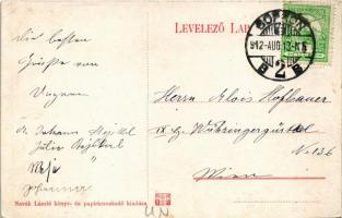 1912 Sopron, Domonkos templom. Novák László kiadása