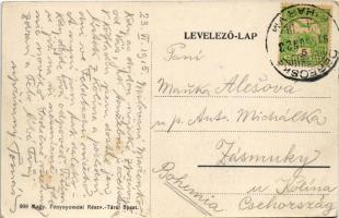 1915 Derecske, Derecska; utca részlet, üzlet (EK)