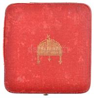 1935. "A Magyar Érdemrend Tisztikeresztje" jelzetlen zománcozott kitüntetés függőleges tűv...