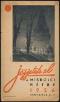 1936 Miskolci hét képes programfüzet
