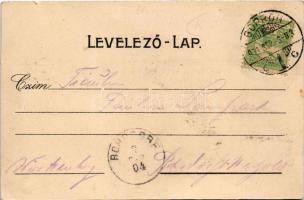 1904 Sopron, Ipar és Képzőművészeti Kiállítás augusztus 20. és szeptember 25. között, Főcsarnok, Zen...