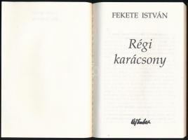 Fekete István: Régi karácsony. Új Ember Könyvek 1. Bp., 1994, Új Ember. Első kiadás. Kiadói papírköt...