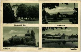 1949 Hévíz, Tisztviselői ház, Park, Üdülőház, Fürdőház (EK)