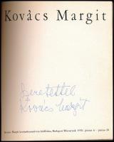 1970 Kovács Margit keramikus dedikált kiállítási katalógusa