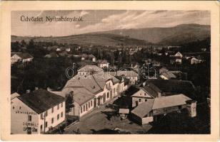1916 Nyitrabánya, Handlová, Krickerhau; Fényképész és borbély üzlete / photographer and barber