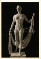 Arno Breker - Schreitende / Erotic nude lady sculpture. Sculptures of the Third Reich. Aufnahme Charlotte Rohrbach