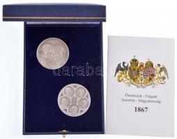 2007. A Magyar Pénzverő és a Münze Österreich közös kiadványa: 2007. "1867. Kiegyezés" Ag ...