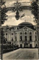 1917 Nagyvárad, Oradea; Püspöki palota, kapu / bishops palace, entry gate