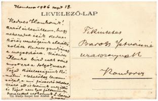 1906 Arad, Új evangélikus templom. Kerpel Izsó kiadása / New Lutheran church