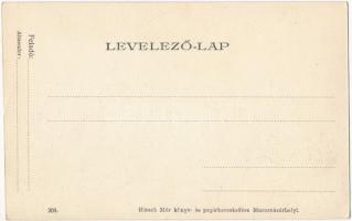 1907 Marosvásárhely, Targu Mures; Dr. Nyerges palota, feszület. Hirsch Mór kiadása / palace, crucifi...