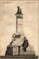 1907 Marosvásárhely, Targu Mures; Rákóczi szobor. Porjes Sándor kiadása / statue (fl)