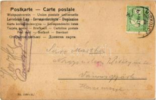 Austro-Hungarian K.u.K. military art postcard. Verlag Ludwig Lazar, Wien No. 1188-11. litho (fl)