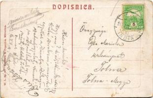 Szávaszentdemeter, Mitrovice, Mitrovitz an der Save, Sremska Mitrovica; Trg. Khuena Héderváry / tér,...