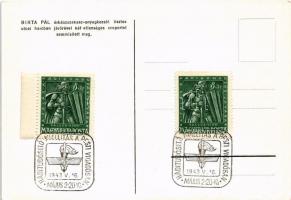 Birta Pál árkászszakasz-anyagkezelő tisztes utcai harcban járórével két ellenséges csoportot semmisí...