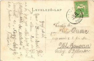 1907 Erzsébetváros, Dumbraveni; Erzsébet utca, Mühlsteffen Gusztáv üzlete és saját kiadása, vendéglő...