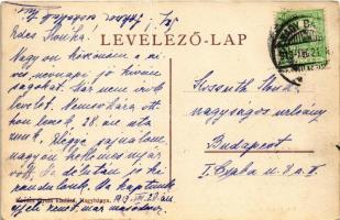 1913 Nagybánya, Baia Mare; Kir. Járásbíróság, Mándy ház és üzletek / county court, shops