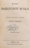 Virág Benedek: Magyar századai. I-V. kötet.+ - - poétai munkái. [3 kötetbe kötve, teljes. ] A IV. kö...