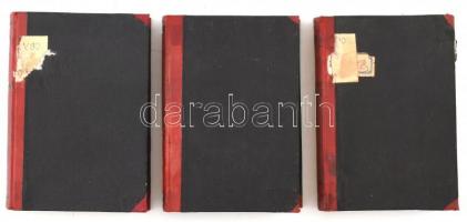 Virág Benedek: Magyar századai. I-V. kötet.+ - - poétai munkái. [3 kötetbe kötve, teljes. ] A IV. kö...