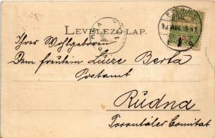 1905 Tótsóvár, Sóvár, Solivar; M. kir. erdőhivatal, Vendéglő a Koronához. Krisztman József kiadása /...