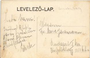 Szászsebes, Mühlbach, Sebesul Sasesc, Sebes; Evangélikus templom. J. Hientz / Kirche / church (fl)