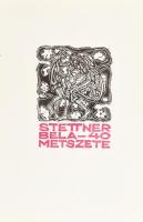 1979 Stettner Béla-40 metszete, 500/336. sorszámozott példány, kiadói mappában, 21x40cm