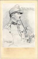 K.u.K. 2. Regiment der Tiroler Kaiserjäger / WWI Austro-Hungarian K.u.K. military art postcard, Tyrolean Rifle Regiment