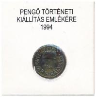 1926. 1f Br "OTP Bank / Pengő Történeti Kiállítás" T:2- Adamo P1