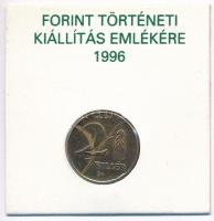 1946. 2f Cu-Zn "OTP Bank XV. kerületi Fiók / Forint Történeti Kiállítás emlékére 1996" papírtasakban T:2,2- Adamo F1