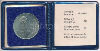 1983. 100Ft alpakka "Széchenyi István" tokban, tanúsítvánnyal T:BU 
Adamo EM75