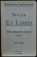 Seyler, Gustav A.: Illustriertes Handbuch der Ex-Libris-Kunde. Berlin, 1895, Verlag von J. A. Stargardt. Kiadói kartonált kötés, kopottas állapotban.