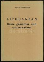 Tekoriené, Dalija: Lithuanian. Basic grammar and conversation. Kaunas, 1990. Kiadói kartonált kötés, jó állapotban.