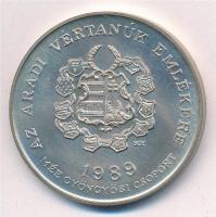 Bognár György (1944-) 1989. "MÉE Gyöngyösi Csoport - Aradi Vértanúk / Poeltenberg Ernő" Ag...