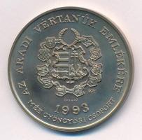 Bognár György (1944-) 1993. "MÉE Gyöngyösi Csoport - Aradi Vértanúk / Aulich Lajos" Ag eml...