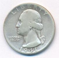 Amerikai Egyesült Államok 1941. 25c Ag T:3
USA 1941. 25 Cents Ag C:F
Krause KM#164