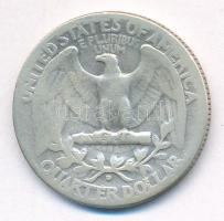Amerikai Egyesült Államok 1942D 25c Ag T:3 USA 1942D 25 Cents Ag C:F Krause KM#164