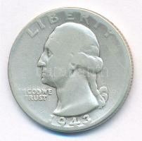 Amerikai Egyesült Államok 1943. 25c Ag T:3
USA 1943. 25 Cents Ag C:F
Krause KM#164