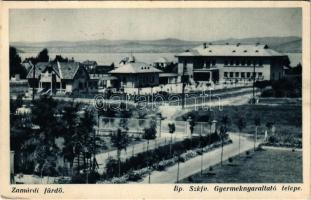 1938 Zamárdi, Budapest Székesfővárosi Gyermeknyaraltató telepe (EK)