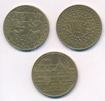 Ausztria 1984-1986. 20Sch Al-Br (3xklf forgalmi emlékérme) T:2
Austria 1984-1986. 20 Schilling Al-B...