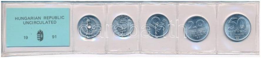 1991. 2f-50f (5xklf) forgalmi sor fóliatokban T:1 Adamo FO24